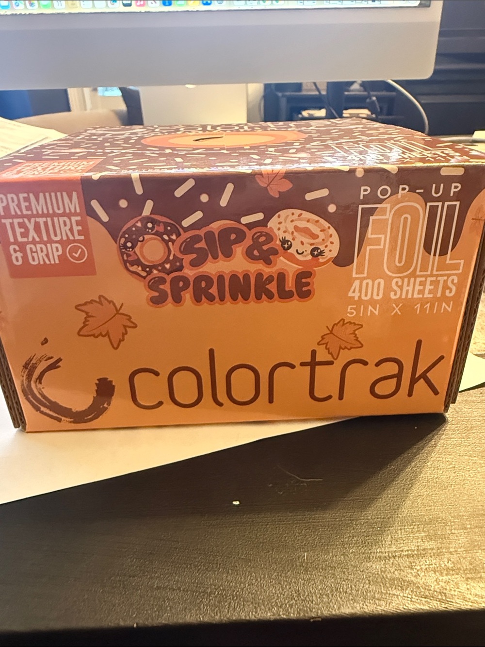 Pop-Up Foil Sheets - Colortrak sip and sprinkle - Picture 2 of 2